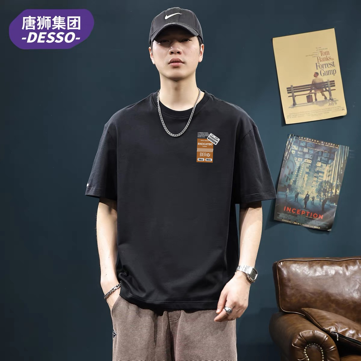 【夏狮集团】夏季新品男女款短袖3件
