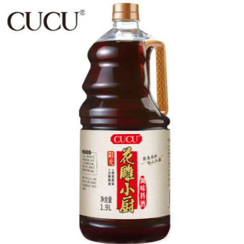 5.9元包邮！ CUCU 料酒1.9L
