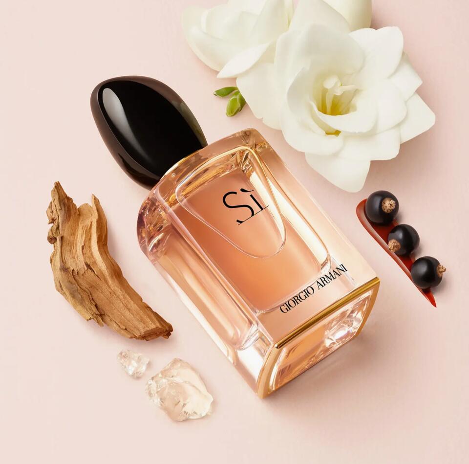 Armani 阿玛尼Sì Eau de挚爱女士粉色淡香水