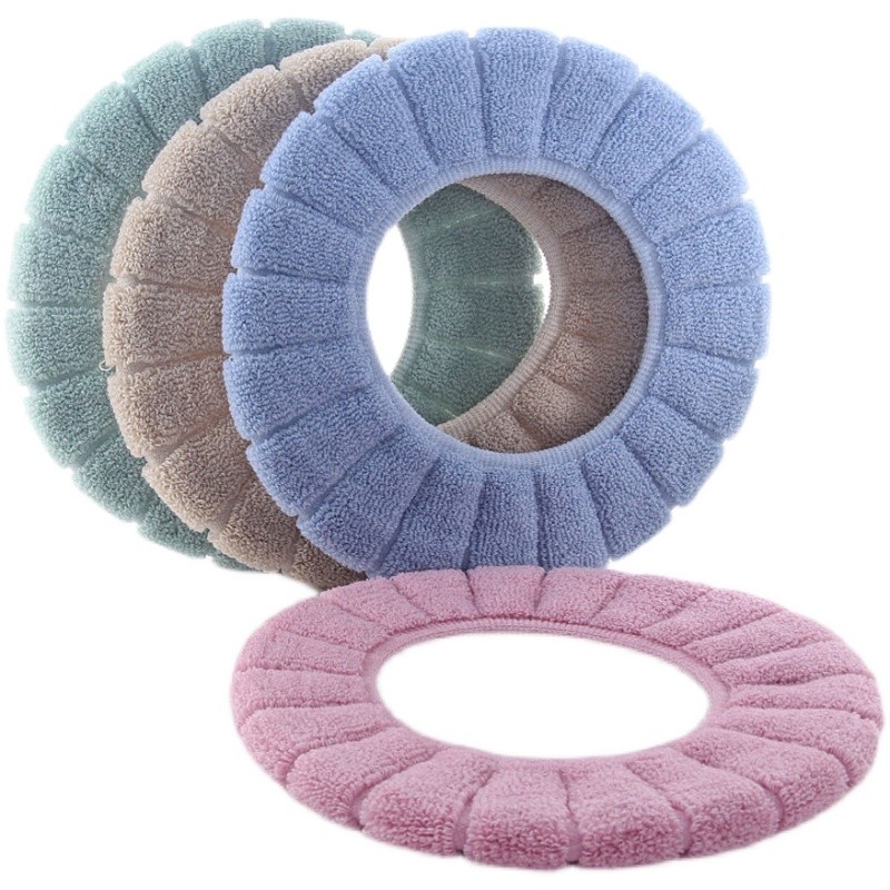 四季通用家用加厚马桶垫2个