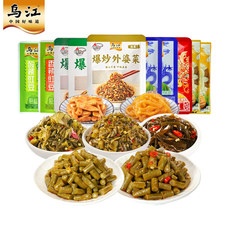 共25袋17.9！乌江榨菜组合