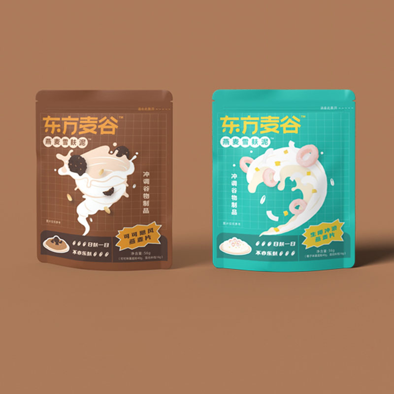 【撸签到】东方麦谷燕麦雪麸泥燕麦片*2