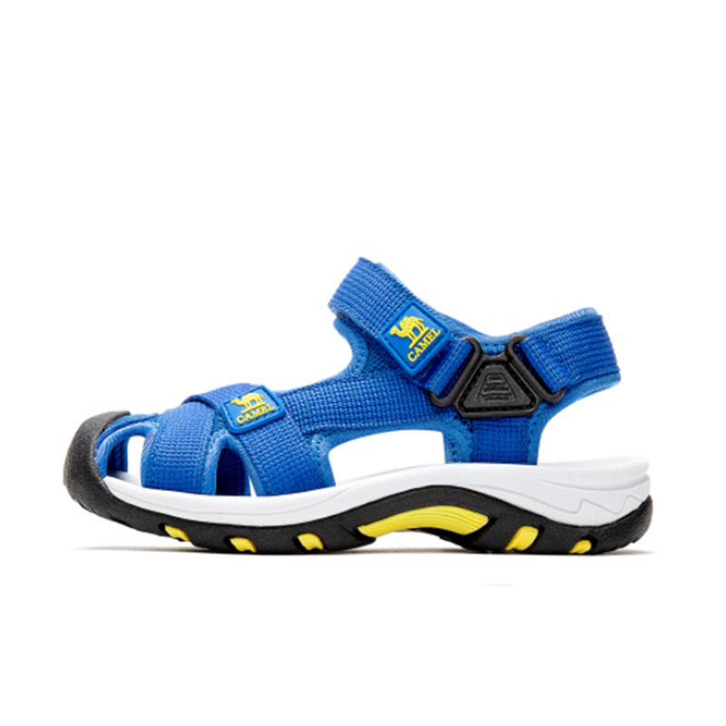 骆驼儿童防撞包头凉鞋