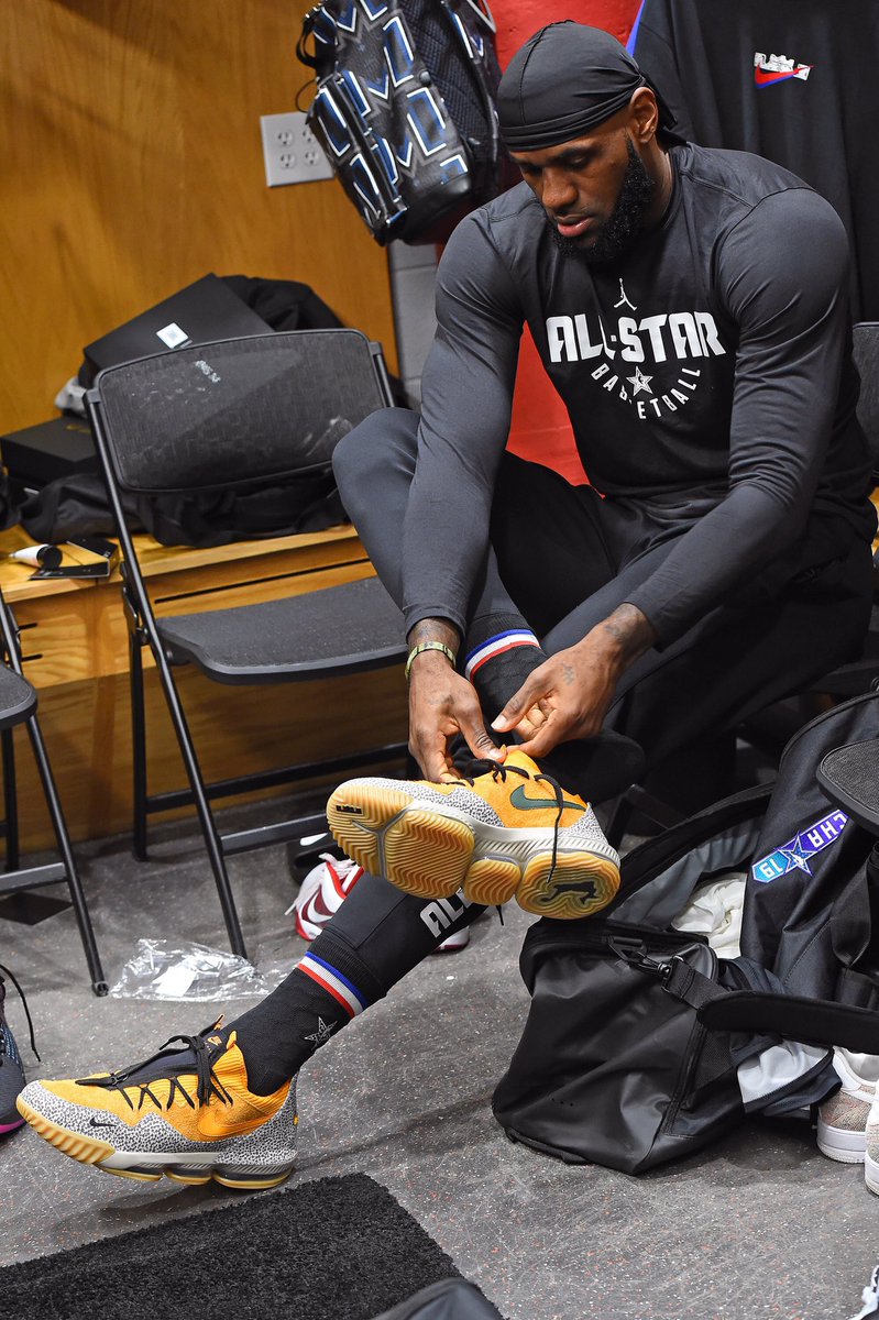 詹皇全明星战靴!lebron 16 low "safari" 本周发售!