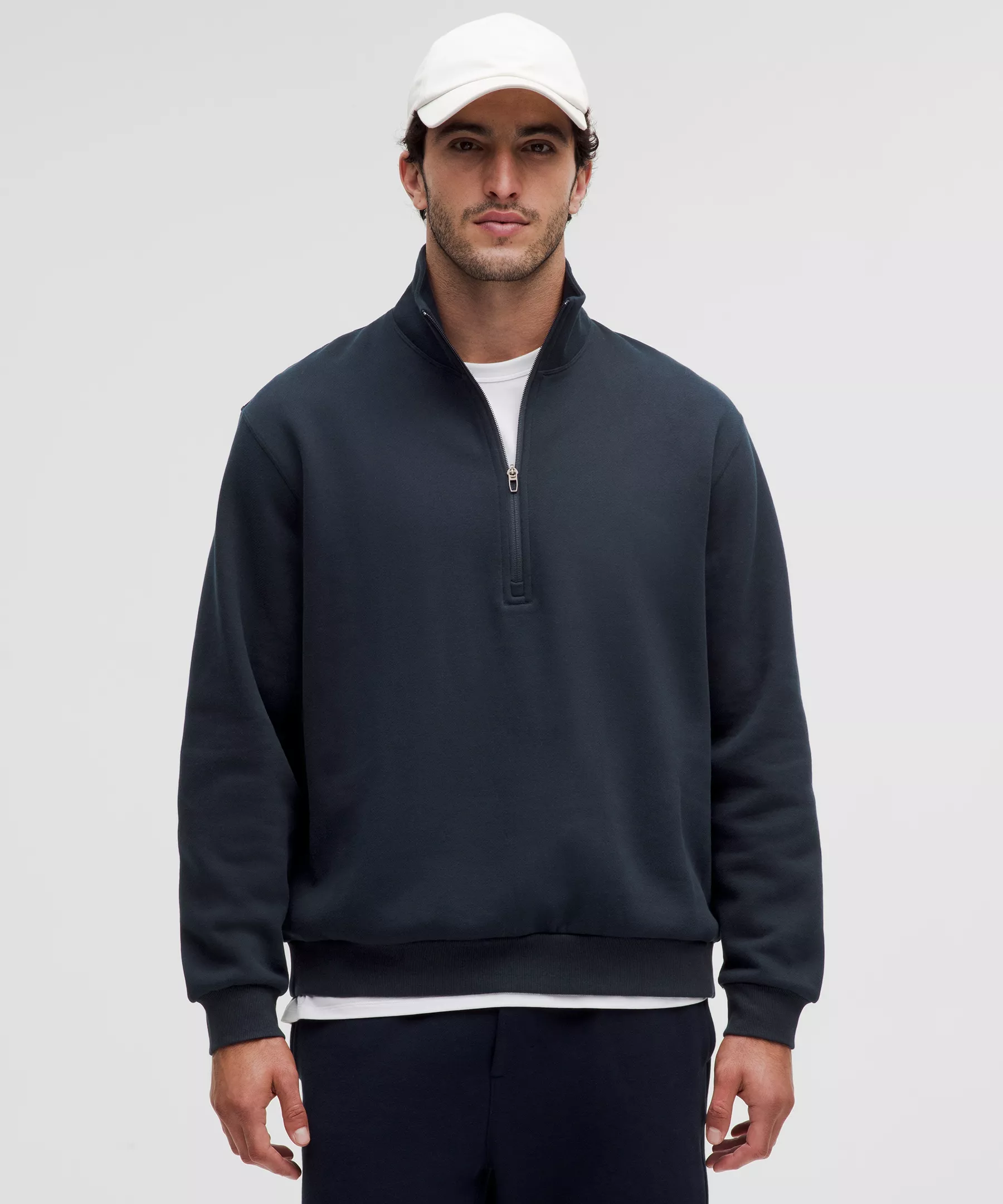 Lululemon Steady State男士卫衣 True Navy M
