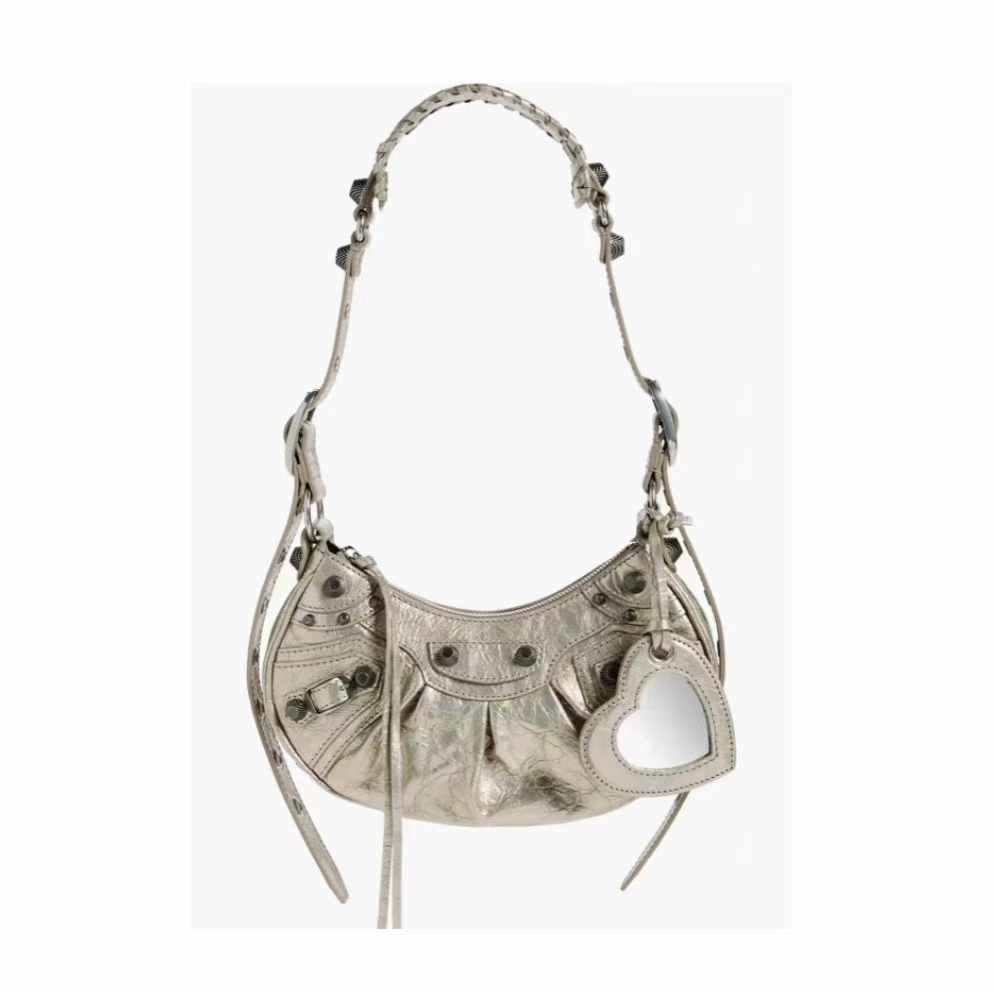 Balenciaga金属色Le Cagole XS包53折优惠