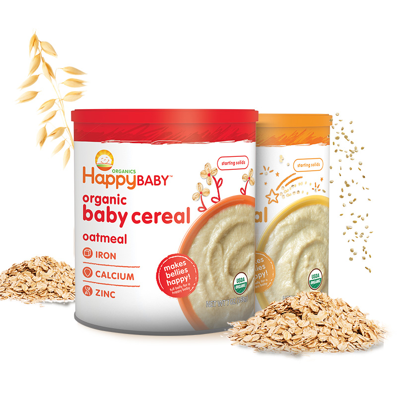 拍2件！禧贝高铁有机米粉1段