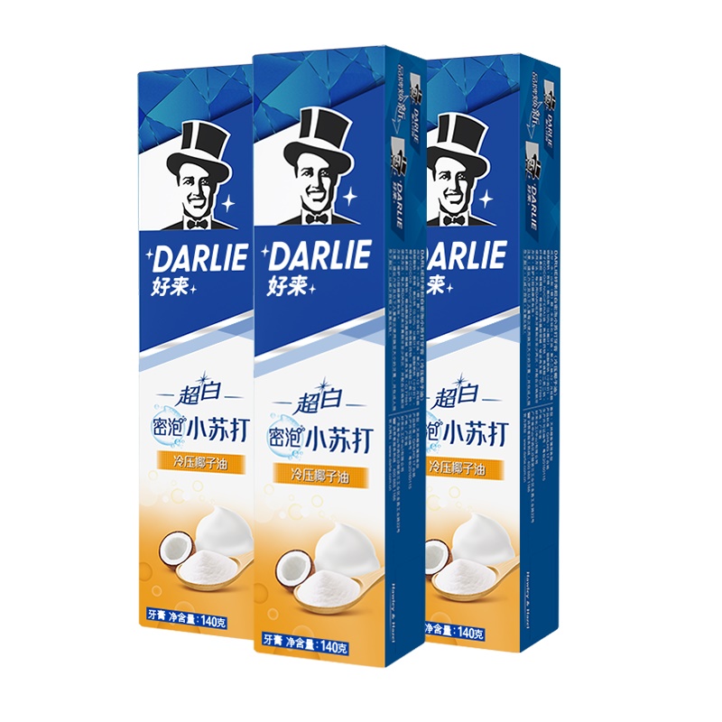 DARLIE好来(原黑人)超白密泡小苏打牙膏