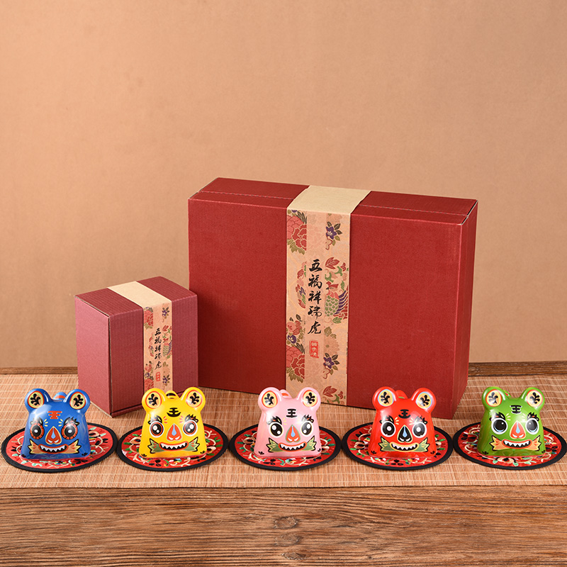 陶瓷小老虎摆件创意礼品
