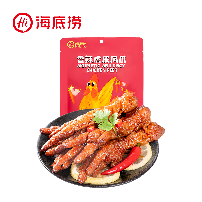 海底捞卤味虎皮凤爪香辣卤香豉香味
