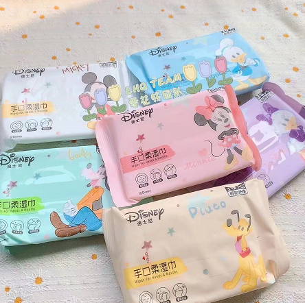 【漏洞】14.9元包邮！迪士尼便携湿巾24包