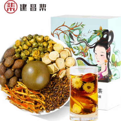 5.92元！建昌帮   胖大海罗汉果茶150g（5gX30袋）（需拍3件 付17.76元包邮）