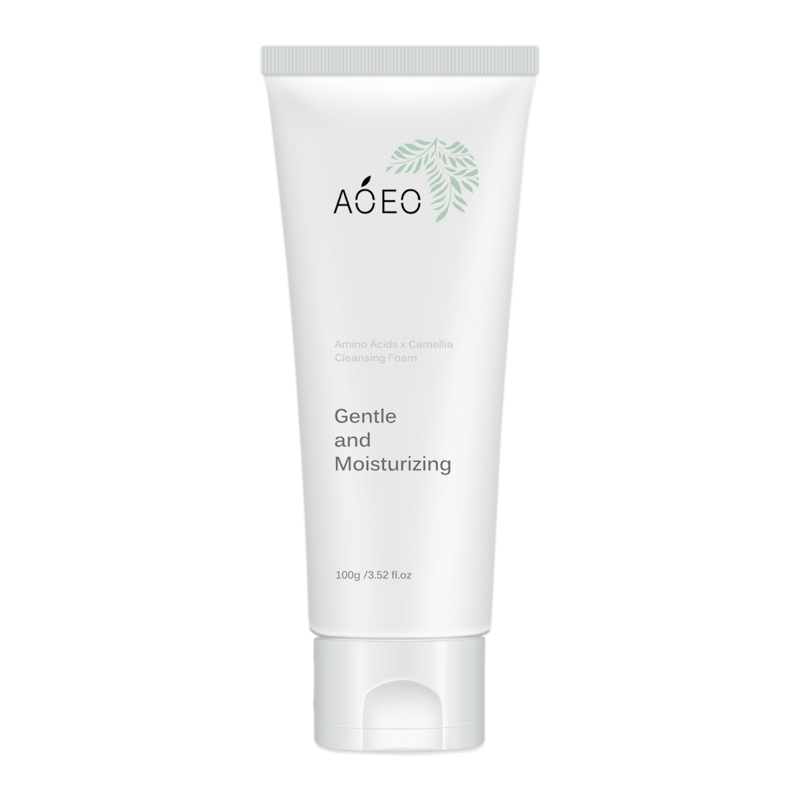 3支【AOEO】山茶花洁面乳氨基酸洗面奶