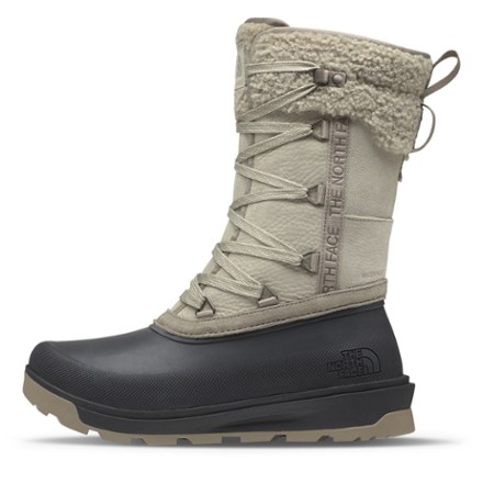The North Face Shellista V Mid 北面女靴 Clay Grey/Tnf Black 7