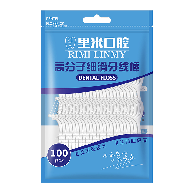 【开群必备】超细30支高分子细滑牙线棒