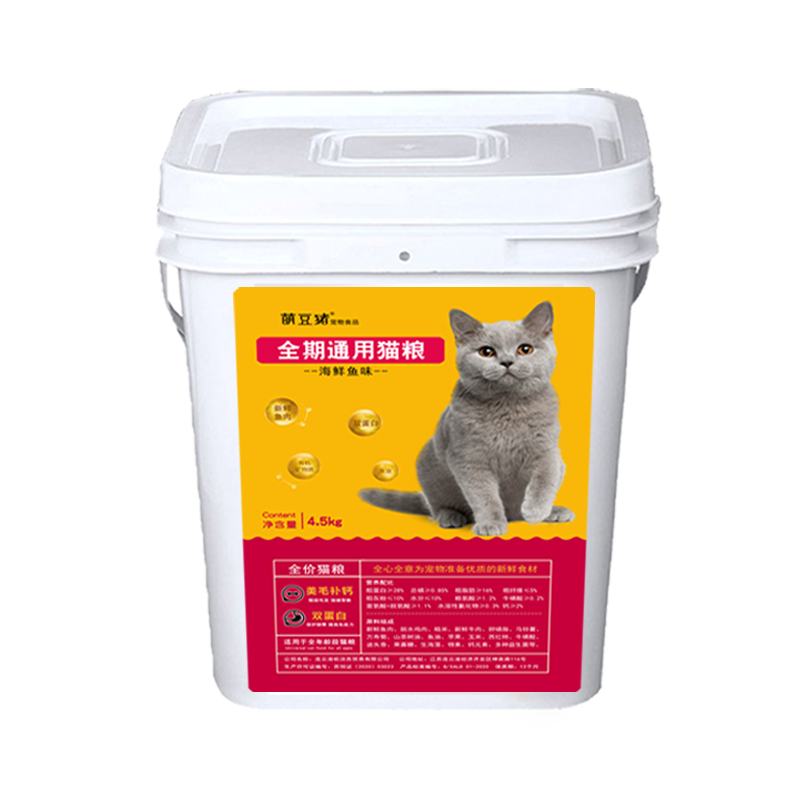 萌豆猪300克猫粮试吃装