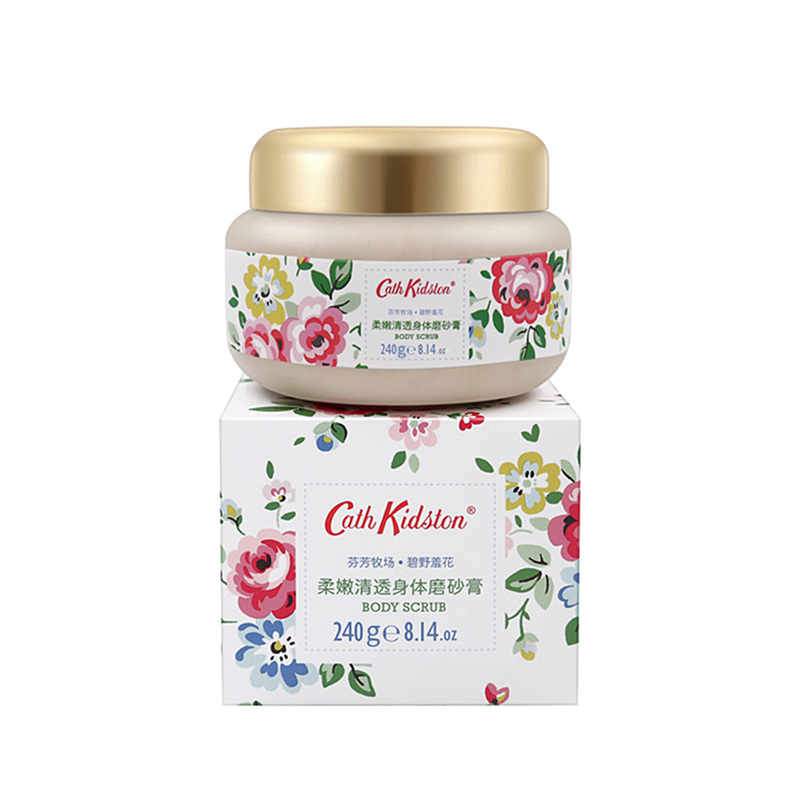 CathKidston清透身体磨砂膏240g