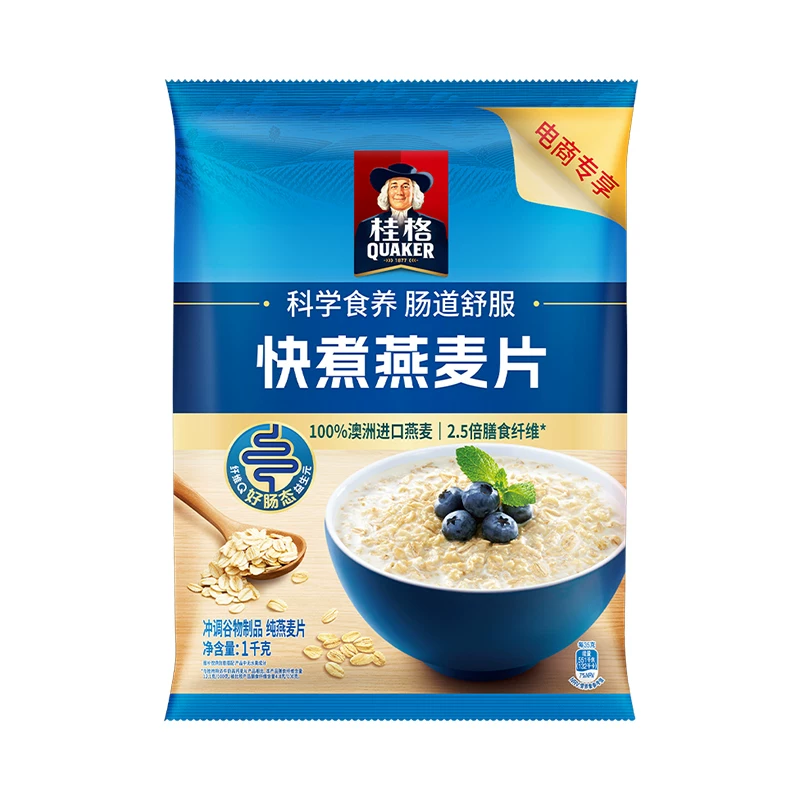 桂格快煮燕麦片1000g
