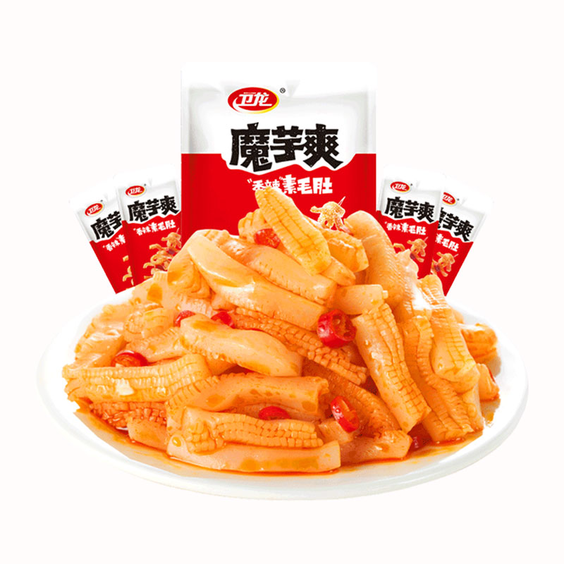 卫龙辣条香辣味魔芋爽180g