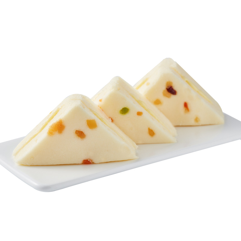 【朗丽】三明治夹心蒸蛋糕400g/1箱