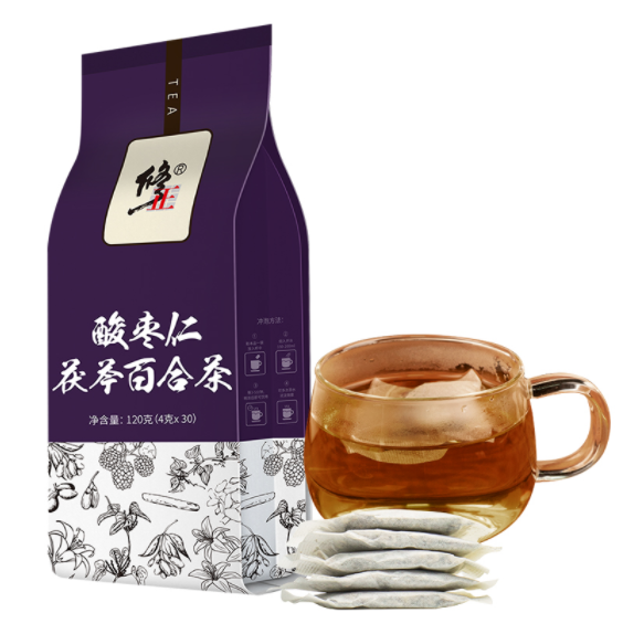 9元包邮！修正 酸枣仁茯苓百合茶120g