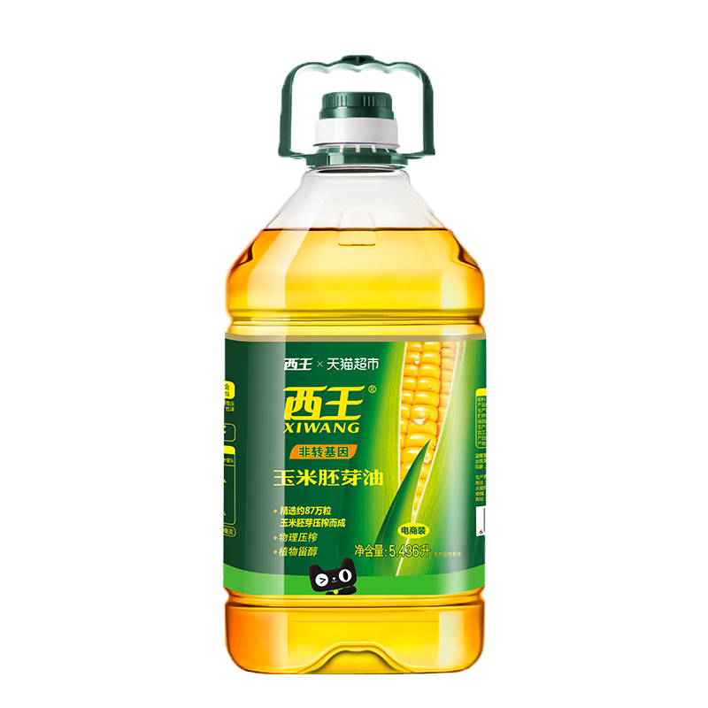 【两件减40元】玉米胚芽油5.436L