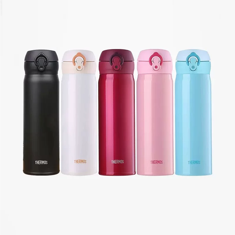 膳魔师保温杯车载大容量便携简约不锈钢水杯