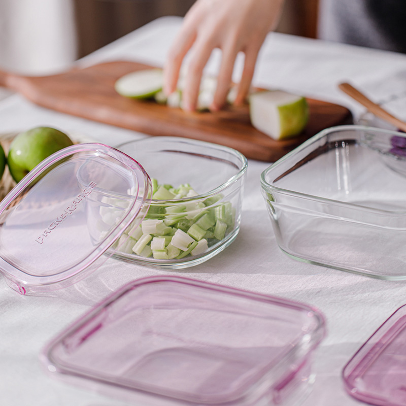 iwaki怡万家耐热玻璃保鲜盒800ml