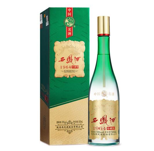 99.12元包邮！西凤酒1964珍藏版   55度凤香型500ml*1瓶