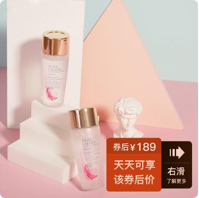 189元包邮！雅诗兰黛樱花微精华露50ml*2