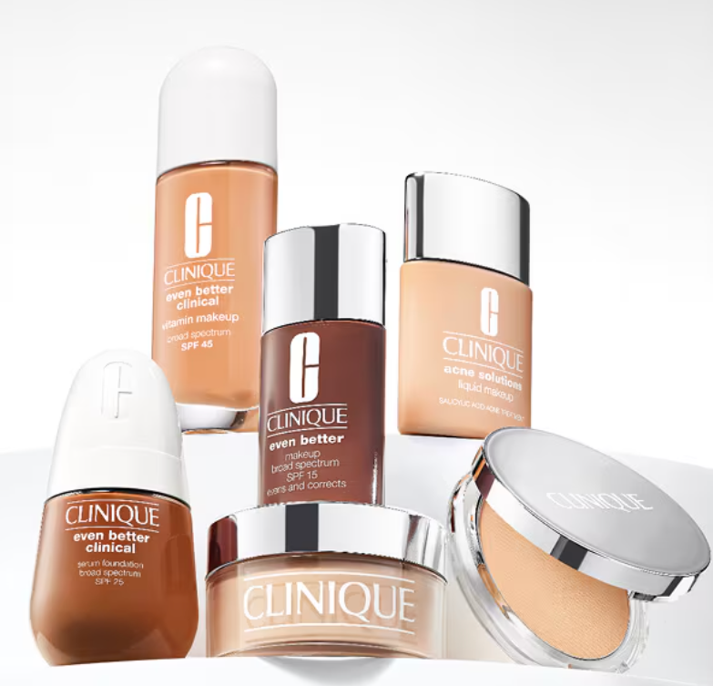 Clinique 官网 粉底大促