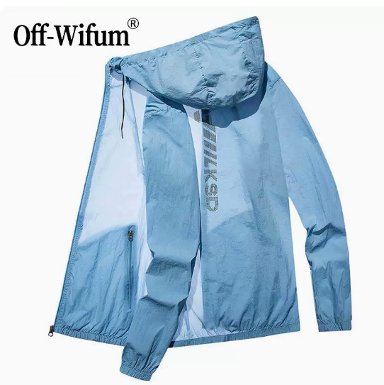 39.9元包邮！OFF-WIFUM夏季男士防晒衣