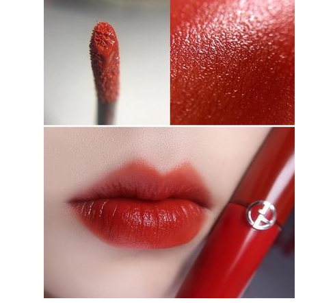 armani阿玛尼臻致丝绒红管唇釉405番茄红65ml