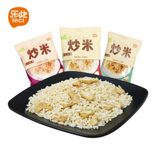 6.9元包邮！乐此 泰国风味炒米600g