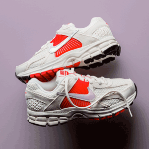 Nike耐克 Zoom Vomero 5 红白配色老爹鞋