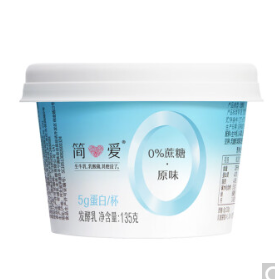 80.8元！简爱 0%蔗糖 酸奶 135g*16杯+百香果 酸奶1.08kg*1瓶+酸奶滑滑 100g*6杯