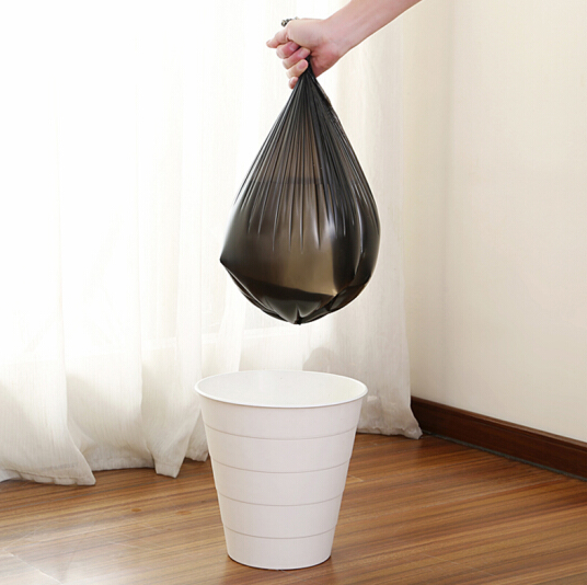 5.9元包邮！洁成 垃圾袋中号塑料袋 45*50cm*200只