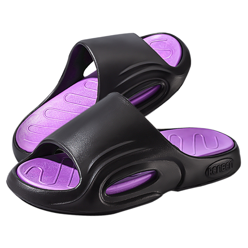 人本可外穿厚底防滑运动拖鞋