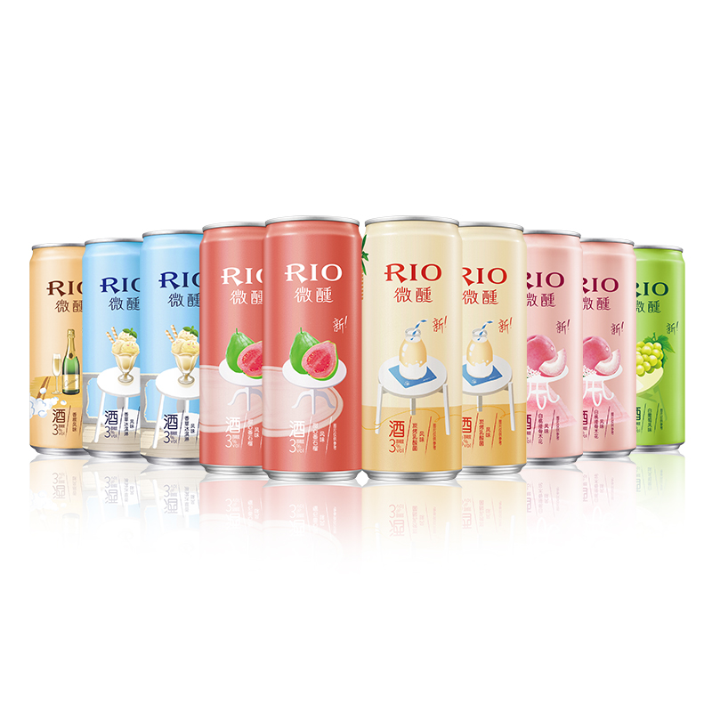 RIO锐澳鸡尾酒喵喵酒330ml*10