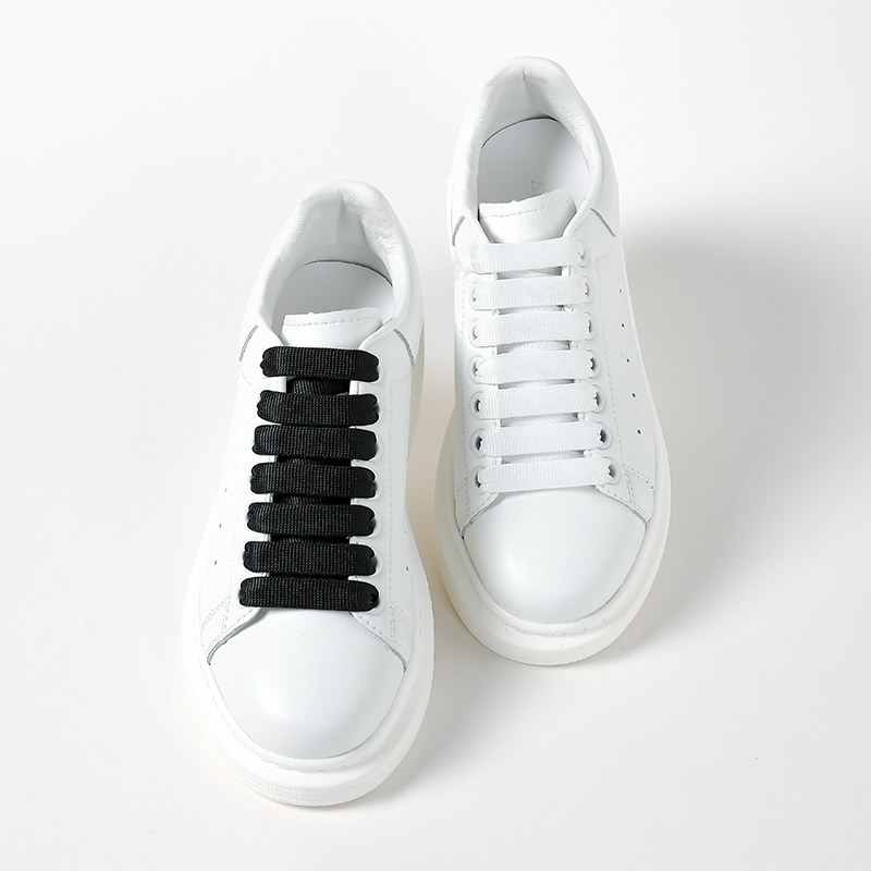 适配麦昆鞋带原装白色百搭鞋带绳