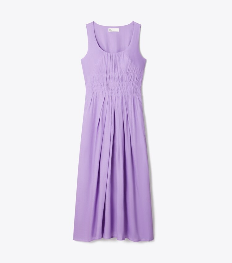 Tory Burch-Dress-Burch-linen-pleated