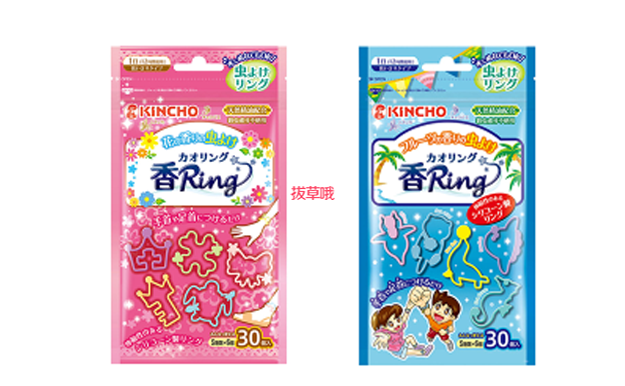 KINCHO金鸟 驱蚊手环 30个装 两款可选，含税到手约803日元（约40元）