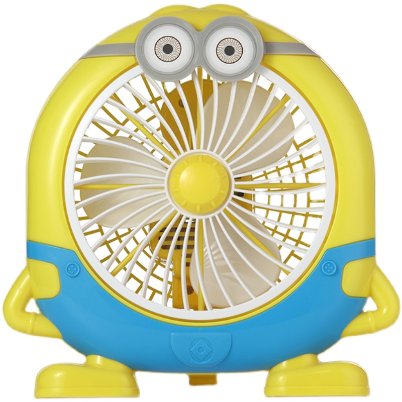 动漫卡通转页台式小风扇