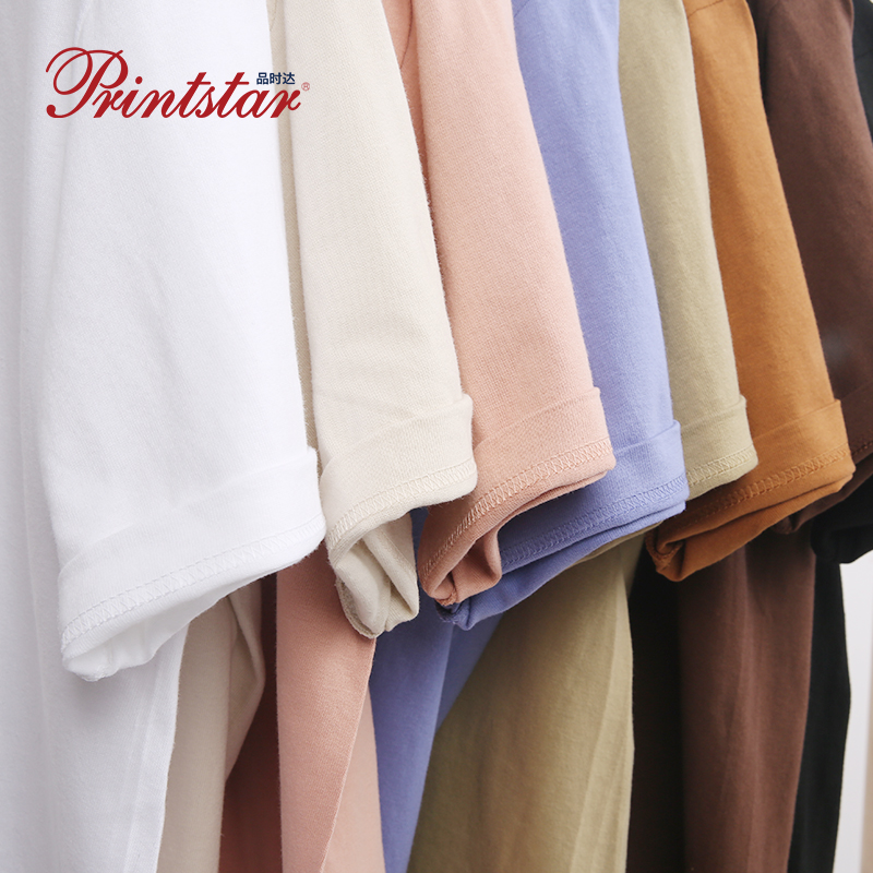 【蜜蜂惊喜社】品时达日系全棉落肩T恤