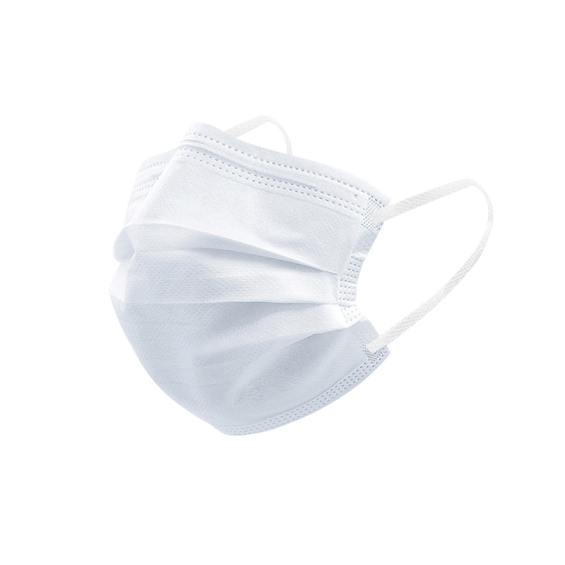 【稳定签到】一次性三层防护白色口罩50支