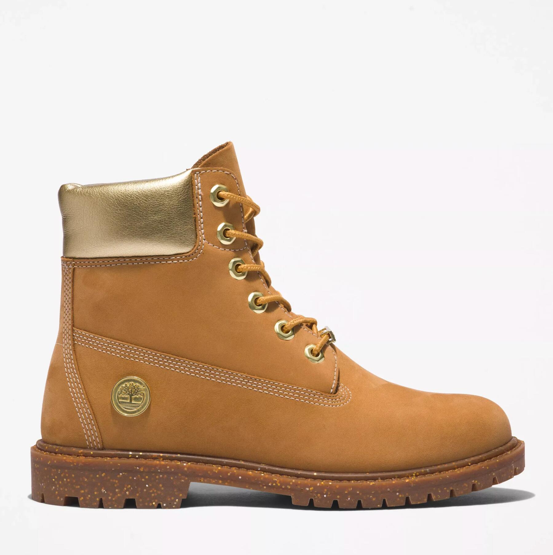 Timberland 添柏岚 6 Inch Premium 女款户外工装靴