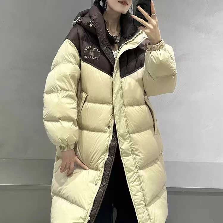 拉夏贝尔羽绒服90白鸭绒