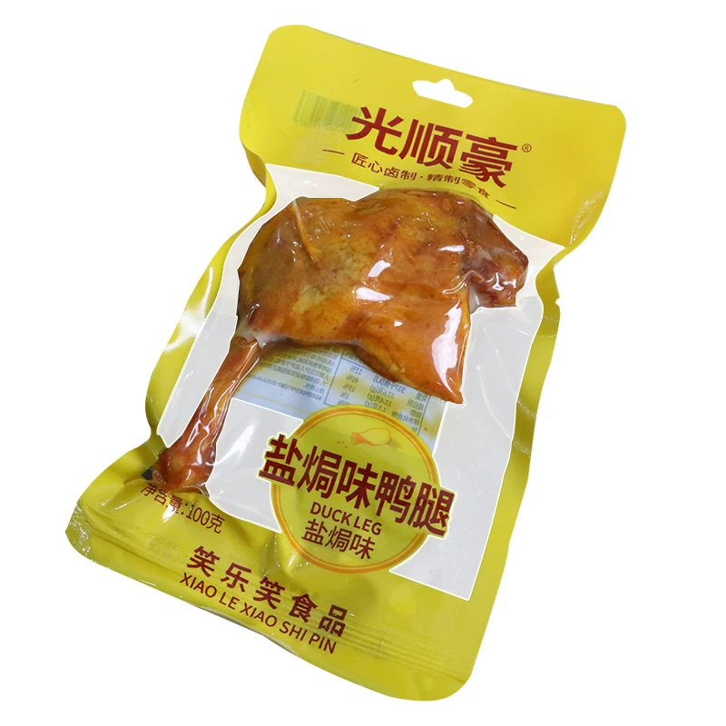 笑乐笑鸭货零食3个大鸭腿+2个小腿