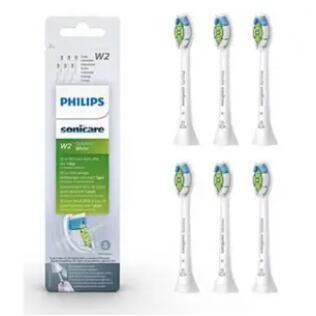 Philips 飞利浦 HX6066/10 钻石亮白型声波震动牙刷刷头 6支装