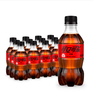 【限四川云南】17.8元！可口可乐 碳酸饮料 300ml*24瓶
